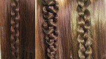 Como Hacer una Trenza de 3 Cabos - Trenzas Faciles - Three Strand Braid