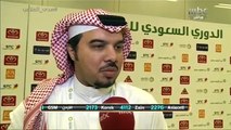 لقاء #صدى_الملاعب مع رئيس نادي الإتحاد حمد الصنيع