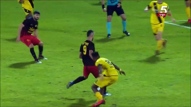 2-0 Mauricio Cordeiro Goal Israel State Cup Round 9 - 24.01.2018 FC Ashdod 2-0 Maccabi Netanya