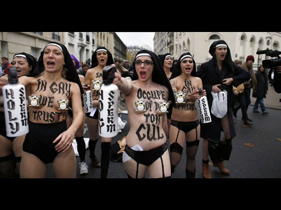 B.Voltaire 2018/01/24 Femen versus Manif pour tous, incroyable déni de justice