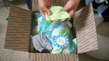Reborn box opening of baby Riley