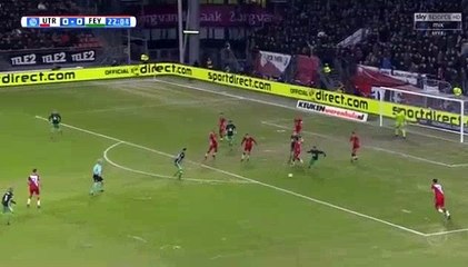 Sam Larsson Goal HD - Utrecht	0-1	Feyenoord 24.01.2018