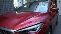 2019 Infiniti QX50 Exterior Design in Red