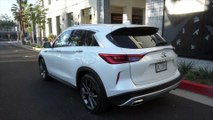 2019 Infiniti QX50 Exterior Design in White