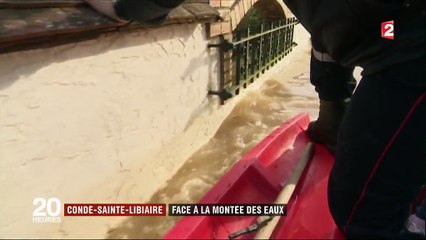 Inondations en Seine-et-Marne : Condé-Sainte-Libiaire face à la montée des eaux
