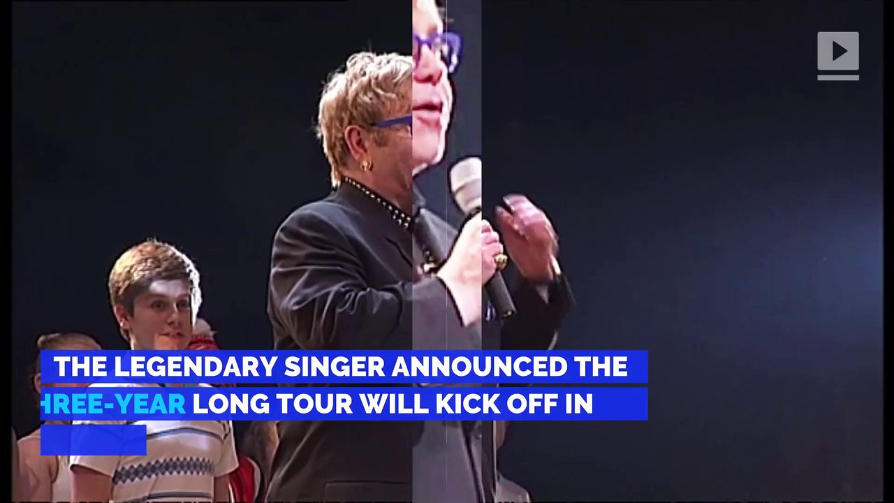 Elton John Retiring From Performing After Latest Tour