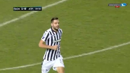 2-0 Yevgeniy Shakhov Goal [HD] - PAOK 2-0 Atromitos 24.01.2018