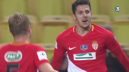 Coupe de France : Jovetic ouvre le score pour l'AS Monaco contre Lyon