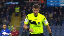 Fabio Quagliarella Goal - Sampdoria 1-0 Roma 24.01.2018