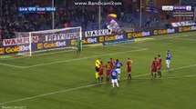 (Penalty)  F.Quagliarella Goal Sampdoria 1 - 0 AS Roma 24.01.2018 HD