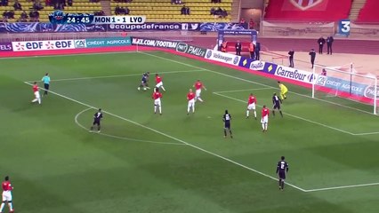 Résumé AS Monaco - Lyon but Mariano Diaz (1-2)