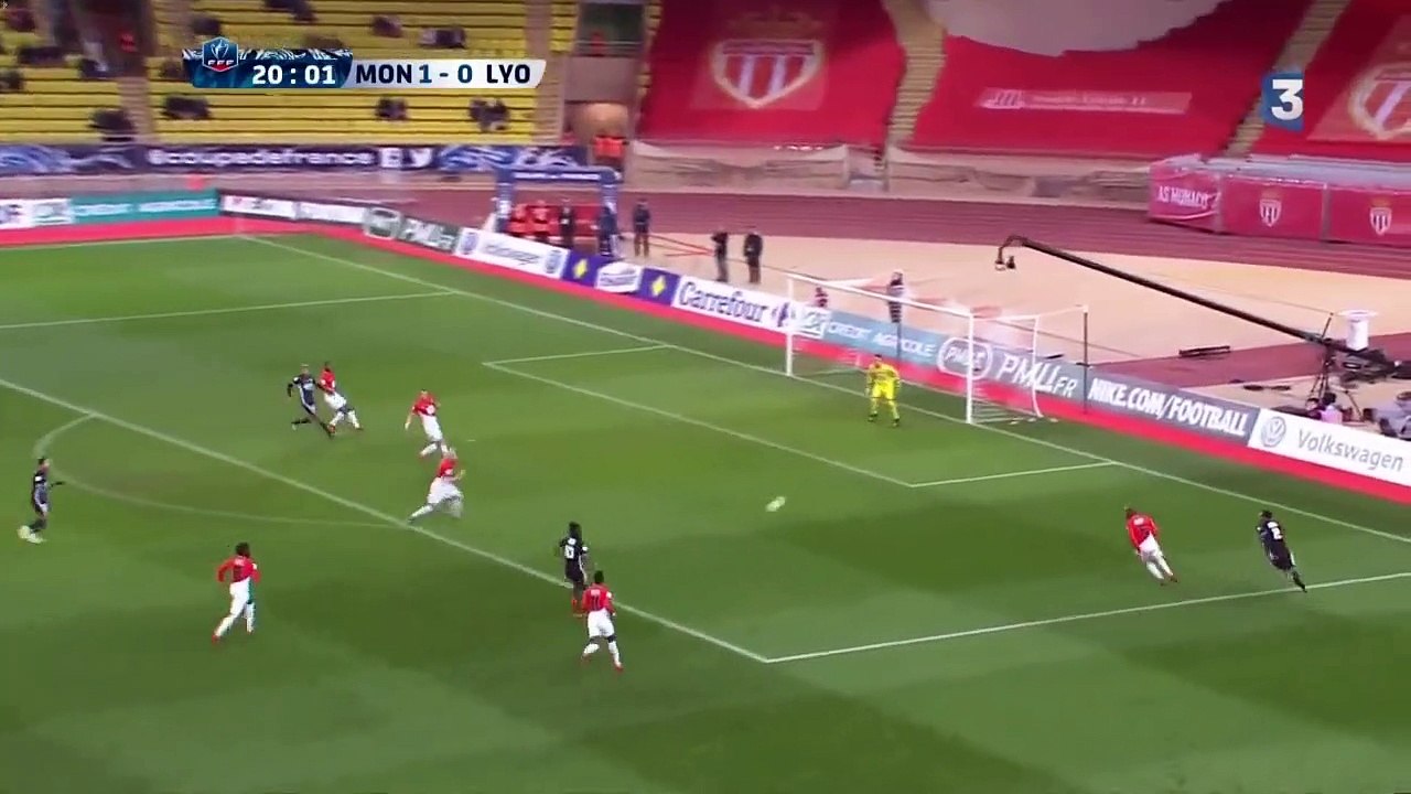 Monaco 1-1 Lyon but Bertrand Traore