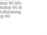 Etuse Custodia Per Samsung Galaxy S4 MiniSamsung Galaxy S4 Mini Cover BluSamsung Galaxy S4