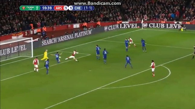 Granit Xhaka Goal - Arsenal 2 - 1 Chelsea 24.01.2018 HD