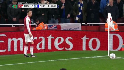 L'improbable but contre son camp de Chelsea face à Arsenal