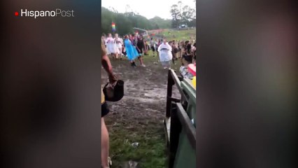 Vea la sucia fiesta en la que estuvieron durante dos días cientos de jóvenes
