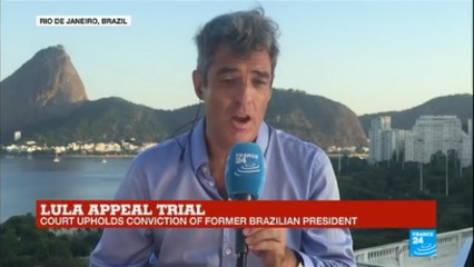 Brazil court upholds Lula graft conviction: ''Focus now shifts from the courtroom to the street''