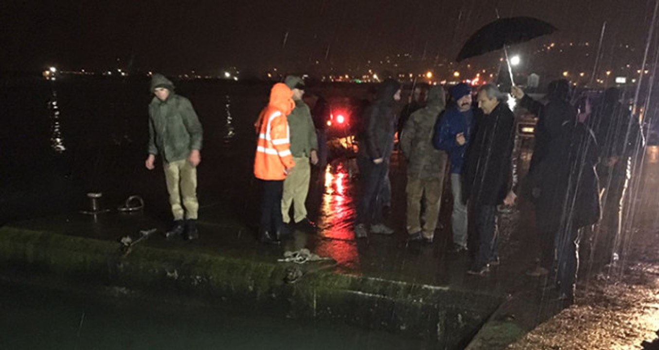 Ordu'da Polis Aracı Denize Düştü: 1 Polis Kayıp, 1 Polis Yaralı