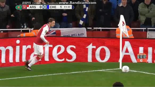 All Goals - Arsenal 2-1 Chelsea 24.01.2018