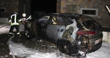 Bodrum'da Lüks Aracı Ateşe Verdiler