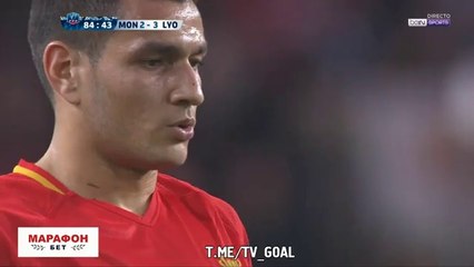 Monaco 2-3 Lyon - les Buts et Résumé - 24.01.2018