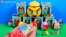 19 Kinder Surprise Eggs   6 Giant Angry Birds Suprise Eggs