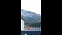 Incêndio atinge Morro da Boa Vista em Vila Velha