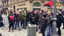 Proteste gegen türkische Faschisten in Frankfurt