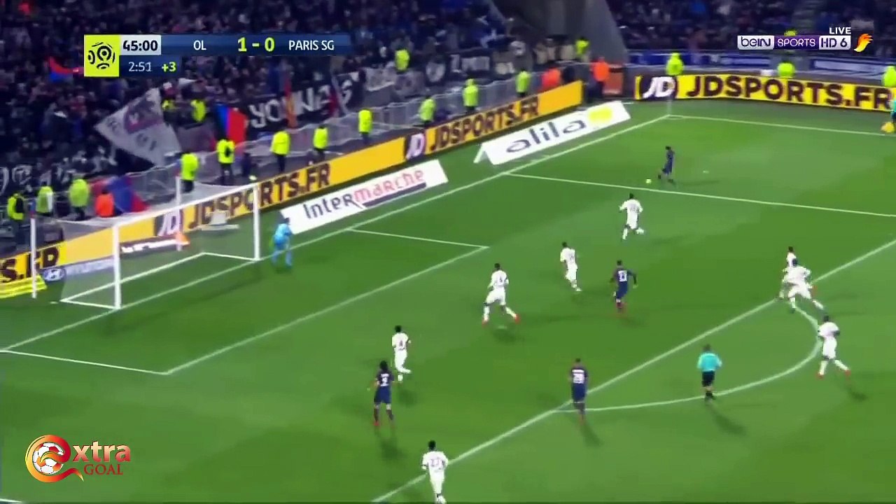 ملخص مباراه ليون وبااريس ساان جيرماان 2-1 - جنون رؤوف خليف - انهيار باريس - الدوري الفرنيسي