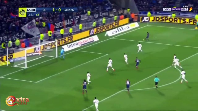 ملخص مباراه ليون وبااريس ساان جيرماان 2-1 - جنون رؤوف خليف - انهيار باريس - الدوري الفرنيسي