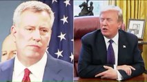 NYC Mayor Cancels Trump Meeting, Tweets Out Criticism of His `Racist Assault` on Immigrant Communities