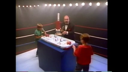 WWF Ice Hockey Shootout Toy Commercial (1991) - 90's Commercial
