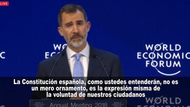 El Rey defiende el papel de la Constitución en Cataluña