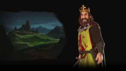 Civilization VI Rise & Fall - Robert Bruce à la tête de l'Écosse