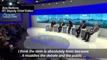 'Fake news' panel held at WEF in Davos
