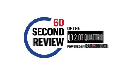 2015 Audi Q3 2.0T Quattro Review in 60 Seconds - Car and Driver