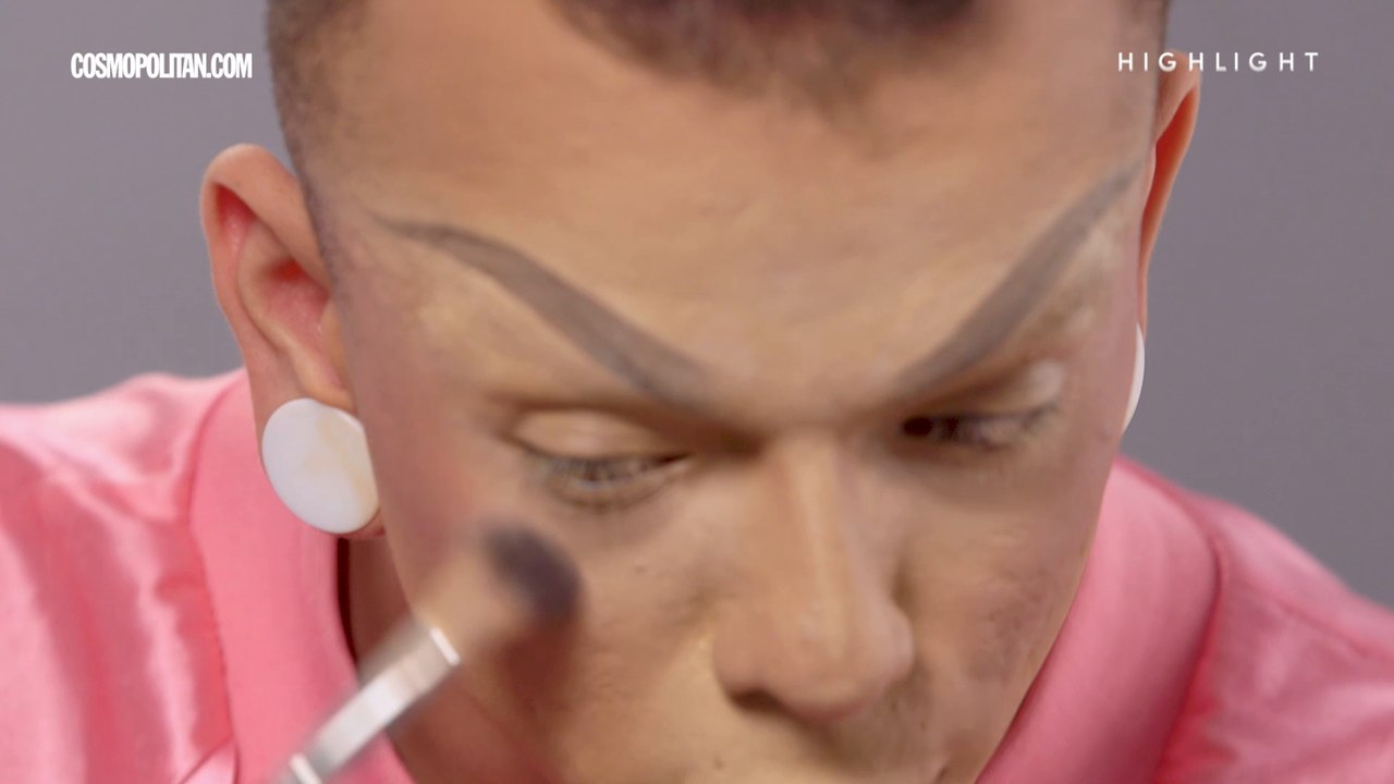 Cosmo Queen - Watch Drag Queen Aja's Incredible Makeup Transformation