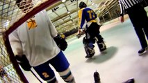 Ice hockey with gopro helmet cam 3/5/12
