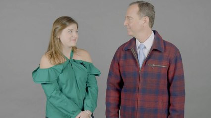 Congressman Adam Schiff Gets A Makeover From his Daughter