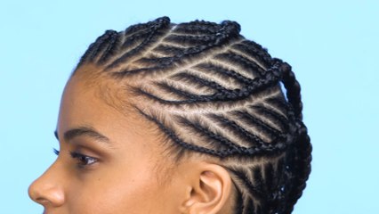 Half & Half Braids With "Atlanta" Actress Zazie Beetz