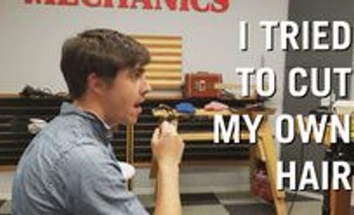 I Tried to Cut My Own Hair