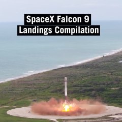 Spectacular Falcon 9 Landings Compilation 🚀 - thumbnail