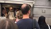Commuters Unable to Enter Overcrowded Western Line Train