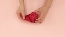 How To Fold a Rose Napkin