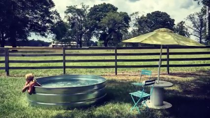 Stock Tank Pools Are Going to Be All the Rage This Summer