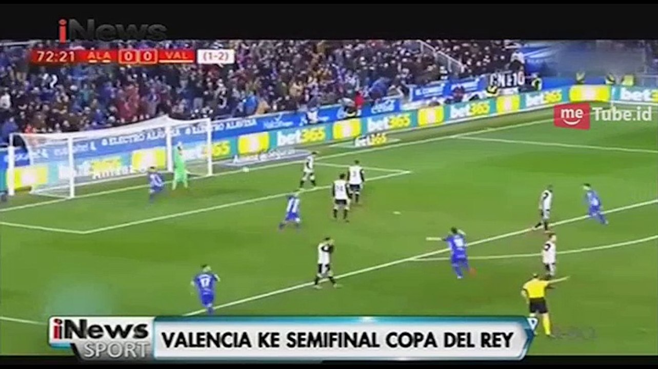Valencia ke Semifinal Copa Del Rey