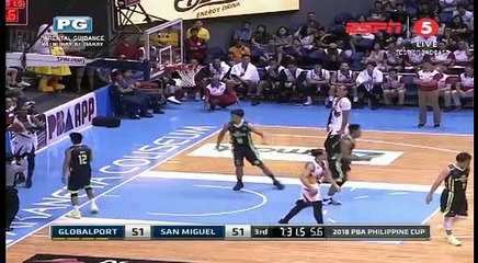 GLOBALPORT VS SAN MIGUEL JANUARY 24 2018 3Q