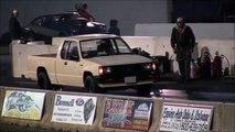 Mitsubishi 4g63 Mighty Max drag race, Kevin Jewer in the 