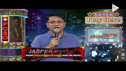 PCSO 11 AM Lotto Draw, January 25, 2018