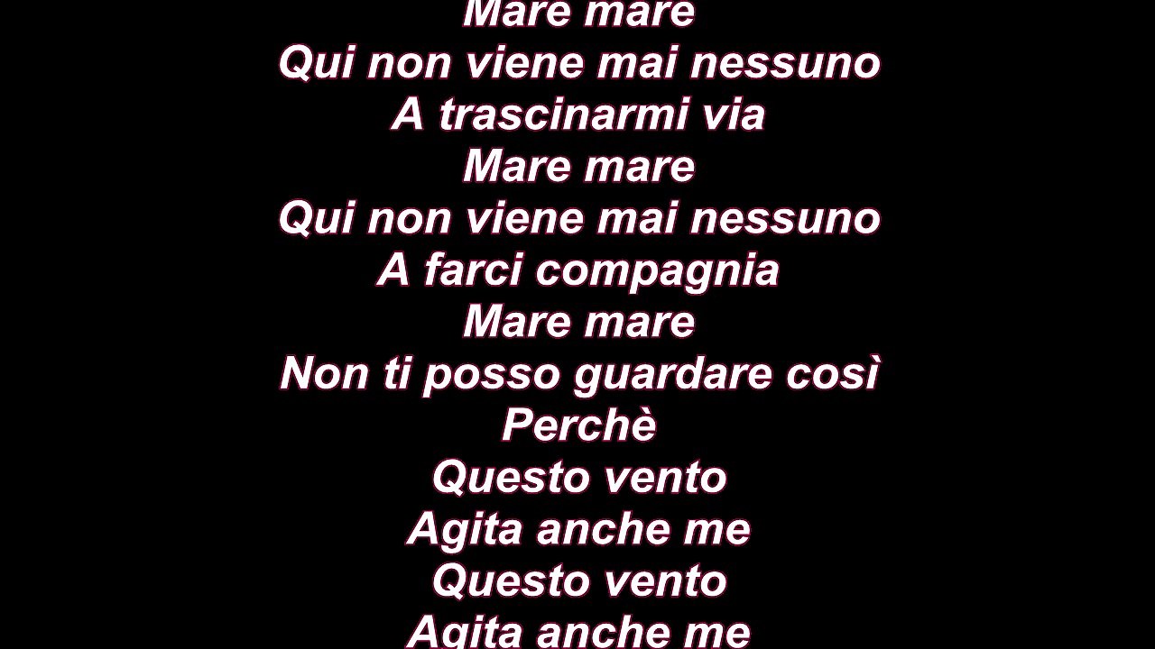 Il Mare d'Inverno COVER karaoke - Video Dailymotion